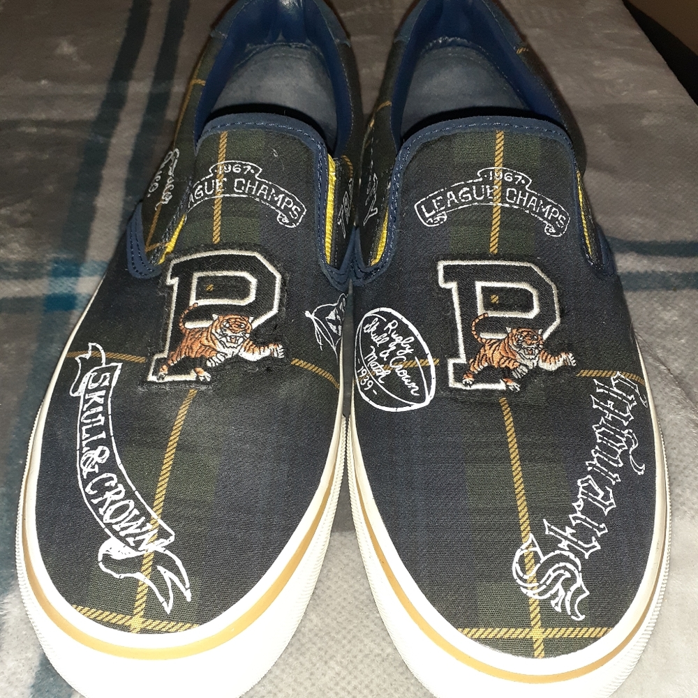Ralph Lauren polo slip ons